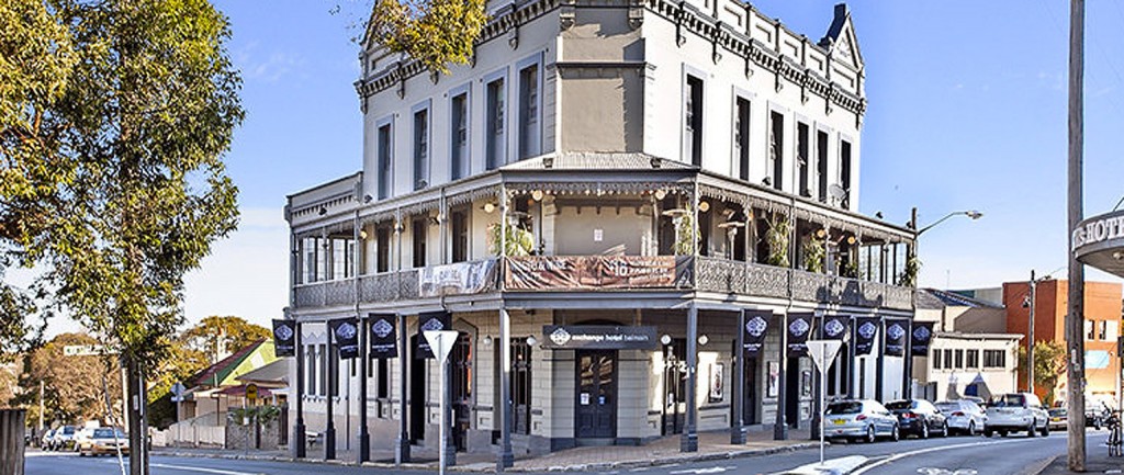 The historic Balmain Hotel.