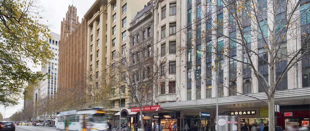 The building at 123 Swanston St in Melbourne’s CBD
