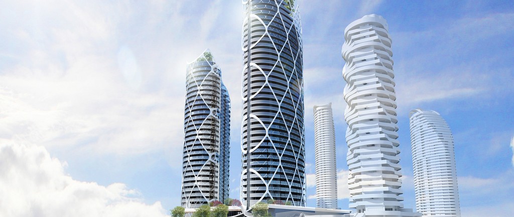 The proposed twin tower development in Broadbeach