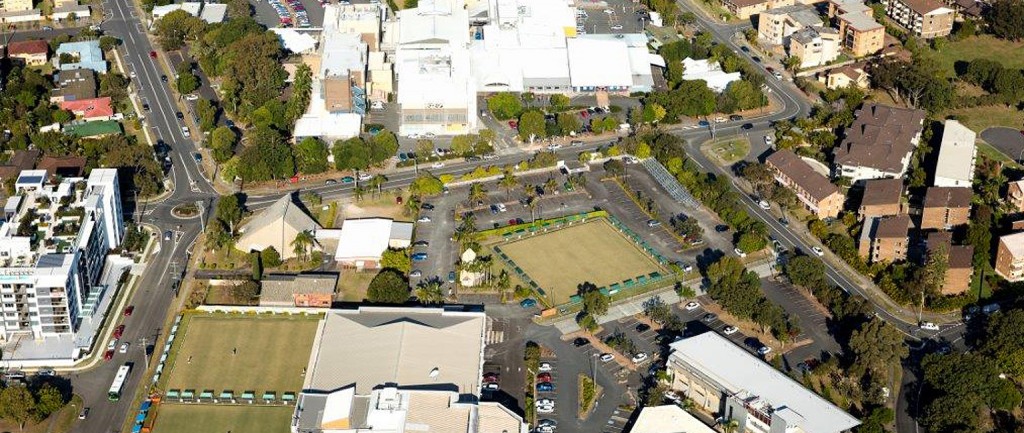 The proposed development  site in Tweed Heads
