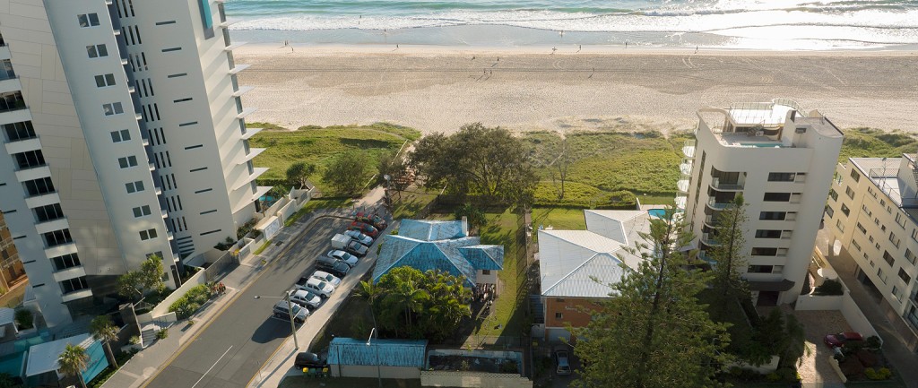 A Surfers Paradise beachfront site is set to attract interest from developers.
