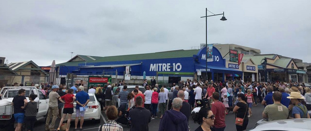 A Mitre 10 store in Sorrento sold for almost $11.5 million.
