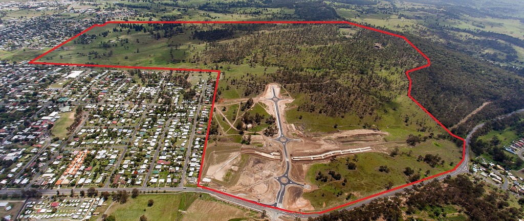 A substantial block of land in Beaudesert, Queensland, is up for sale.