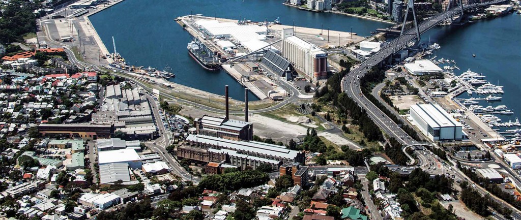 The White Bay Power Station site.
