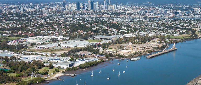 WWII naval dockyard floated onto Brisbane market
