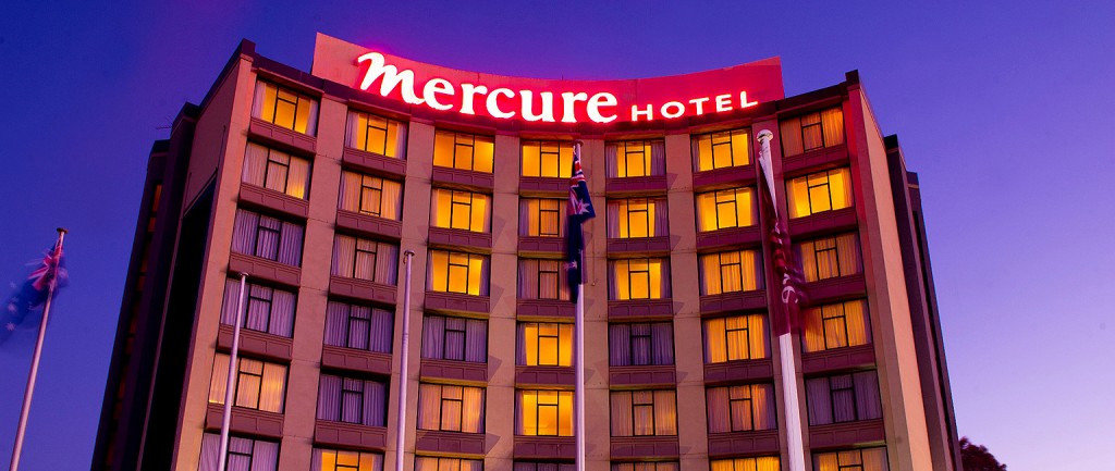 Geelong’s Mercure Hotel.
