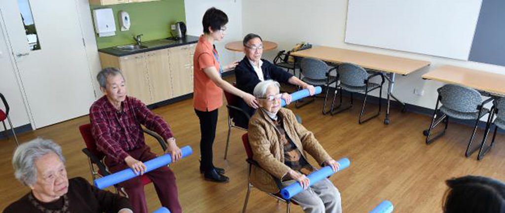 Aged care centres can gain revenue from additional services. Picture: Steve Tanner.