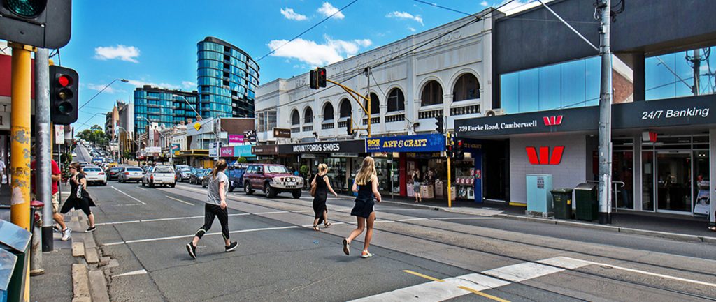 Burke Road in Camberwell.
