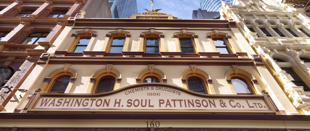 The Soul Pattinson building on Sydney’s Pitt St is up for sale for the first time in almost 150 years.

