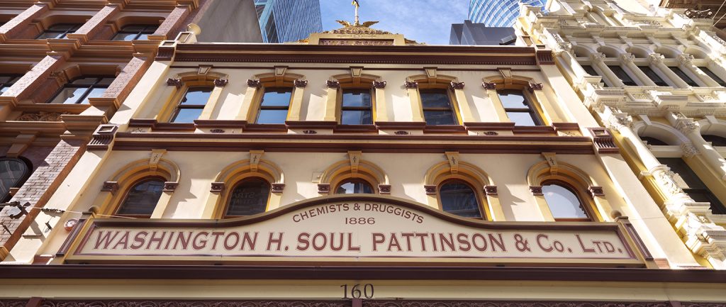 The Soul Pattinson building on Sydney’s Pitt St is up for sale for the first time in almost 150 years.