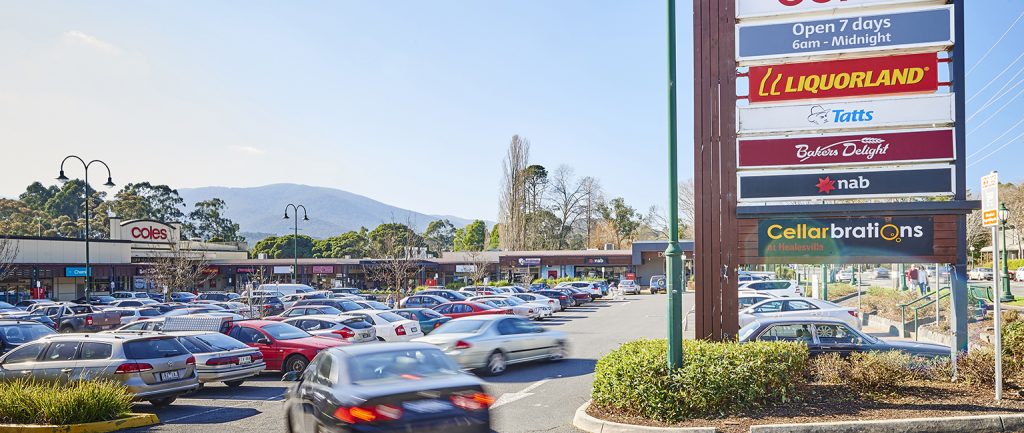 Healesville Walk Shopping Centre is on the market.
