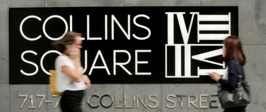 Melbourne’s Collins Square development.
