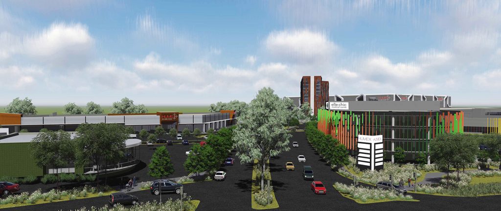 An artist’s impression of the “Humex” development in Craigieburn.