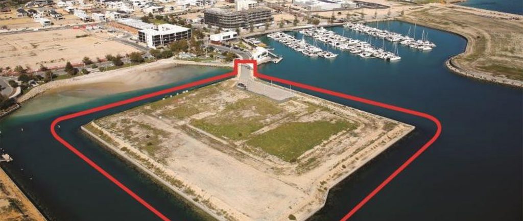 Maraboo Island forms part of the Port Coogee Marina development.