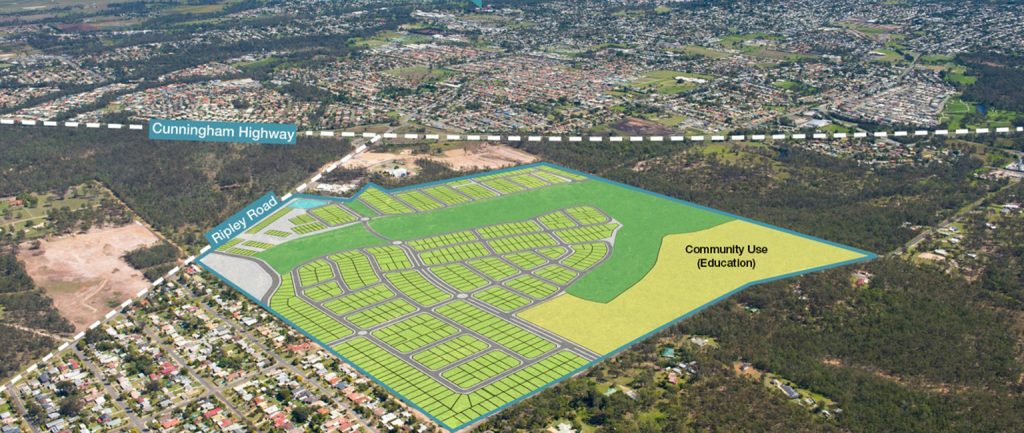 The Ipswich development site could be home to Queensland’s latest master planned community.