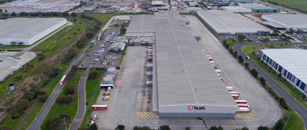 Target is vacating its national distribution centre in Altona North.