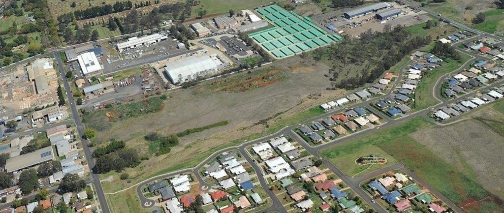 The proposed development site in Toowoomba.
