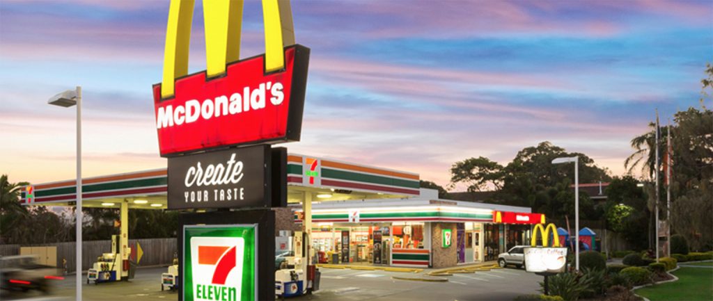 The Palm Beach 7-Eleven and McDonald’s.