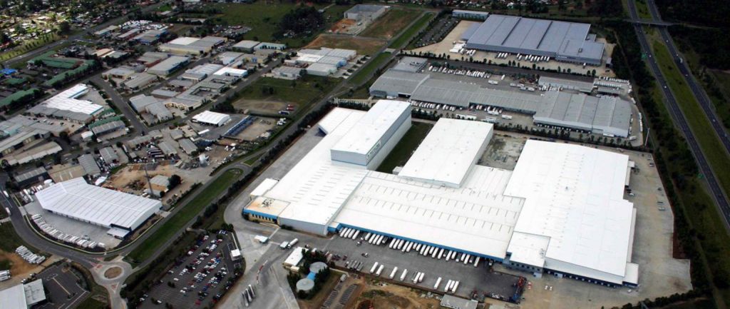 The Woolworths logistics facility at Minchinbury.