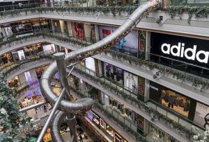 Weird and wacky shopping centre attractions