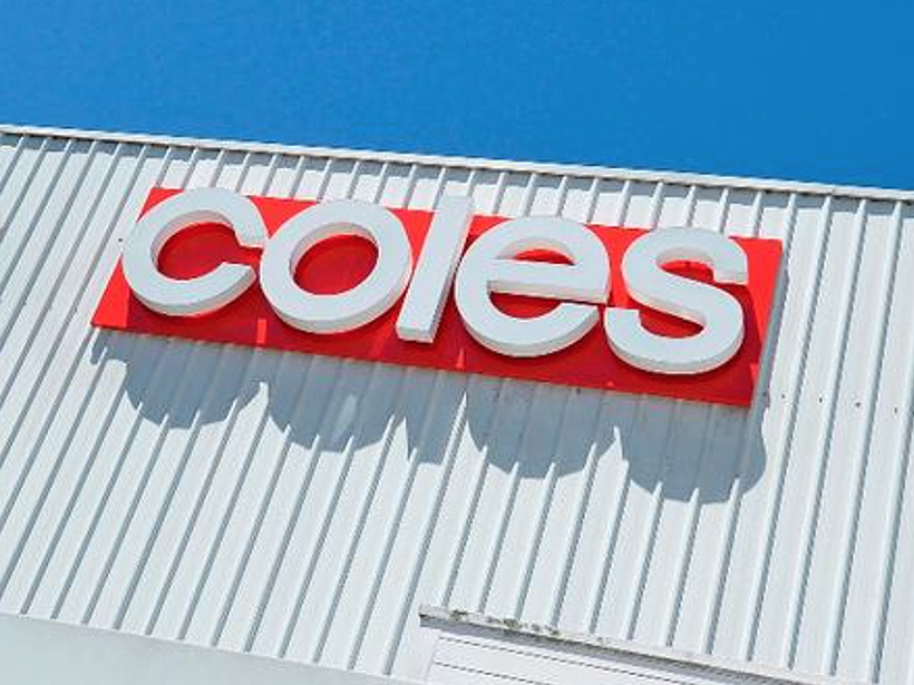 Supermarkets chain Coles.
