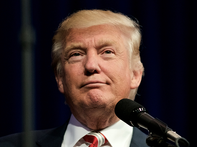 US President Donald Trump. Picture: Getty.
