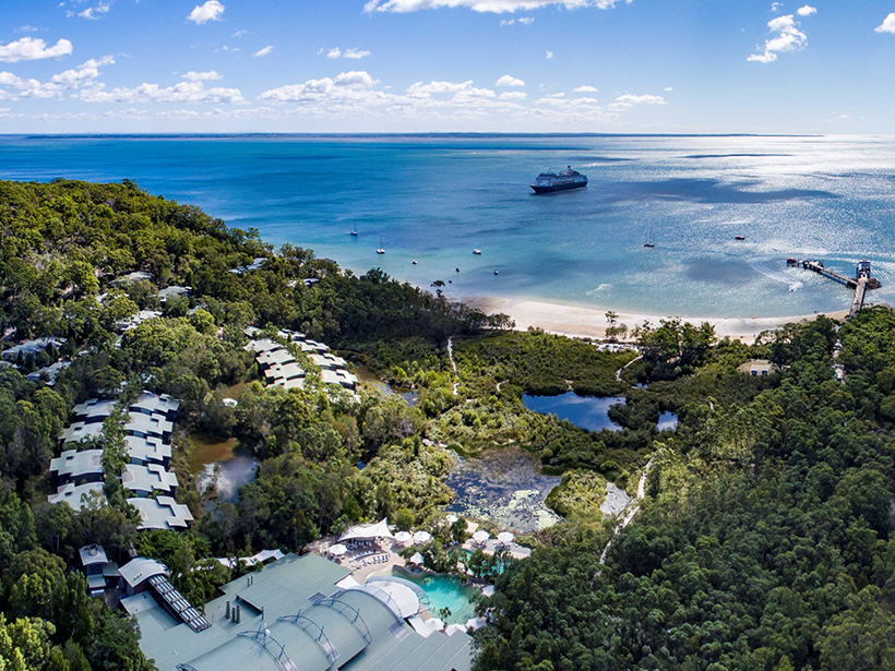 The Kingfisher Bay Resort on Fraser Island. Picture: Supplied.