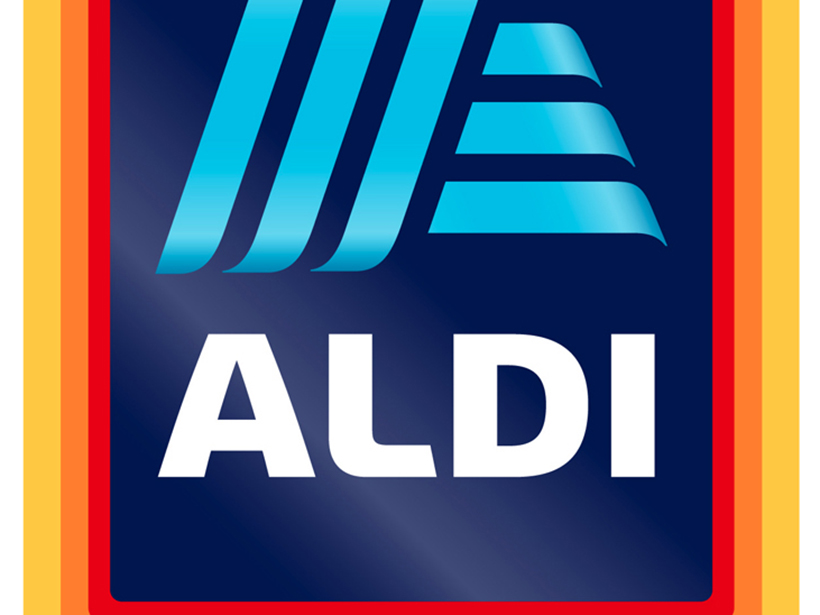 Aldi has unveiled its new logo.
