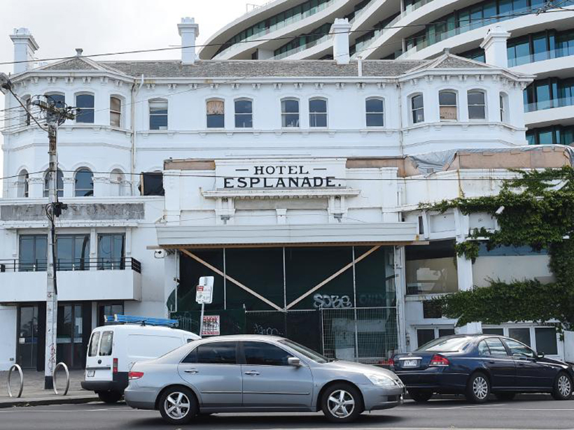 St Kilda’s Esplanade Hotel was revamped by the group behind some of Melbourne’s most renowned venues. Picture: Chris Eastman.
