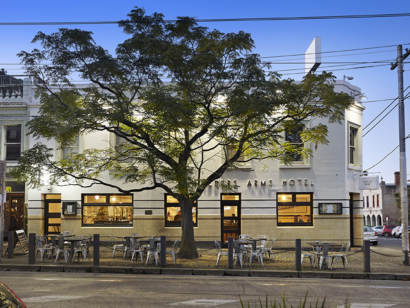 Fitzroy’s The Builders Arms Hotel is on the market.
