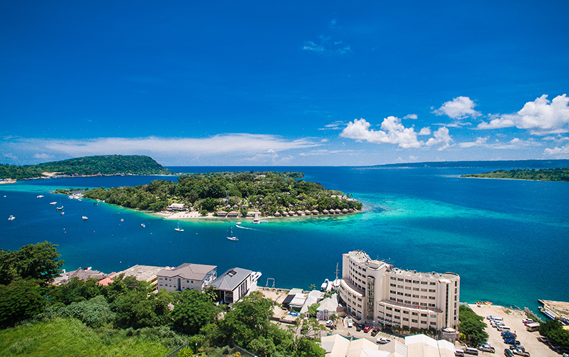The Zagame Corporation is selling Vanuatu’s Grand Hotel and Casino.