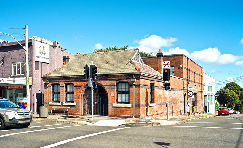 The former police station at Rozelle in Sydney.
