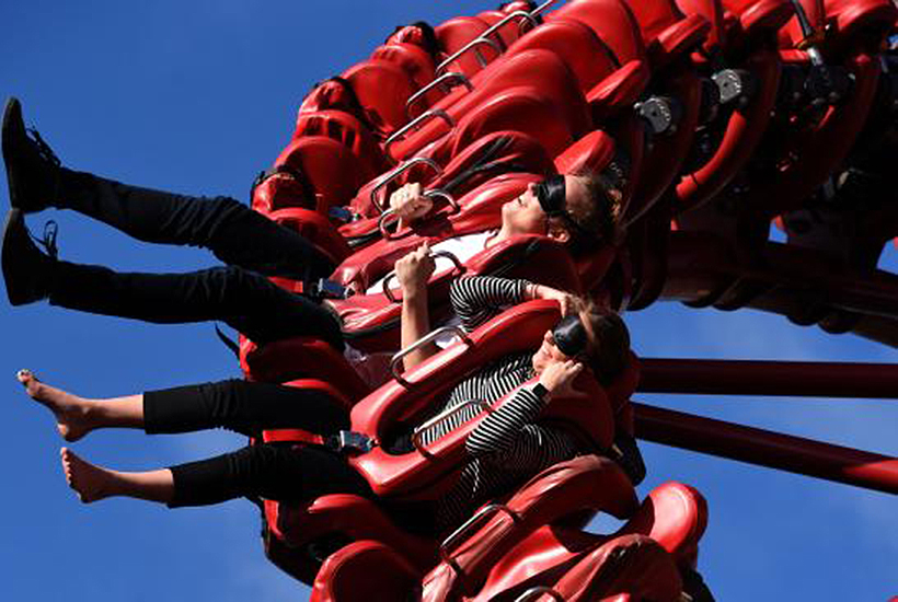 Song Cheng’s theme park would be built on a former 44ha Nerang dairy farm. Picture: Steve Holland