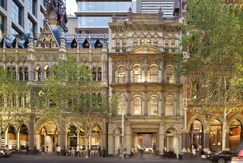 Singapore’s ARA Asset Management is in line to pick up a half-share of the Olderfleet at 477 Collins Street office development.