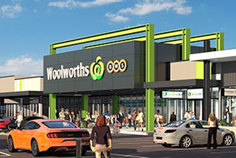 An artist’s impression of the new Miller’s Junction retail centre in Altona North.
