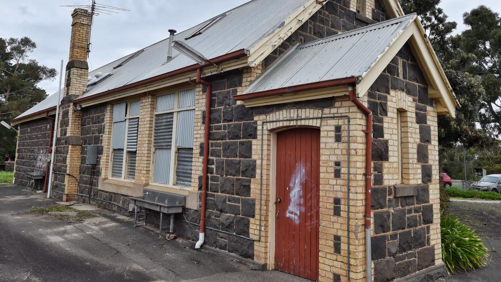 Old Lethbridge Primary School fetched $440,000 at auction. Picture: Jay Town
