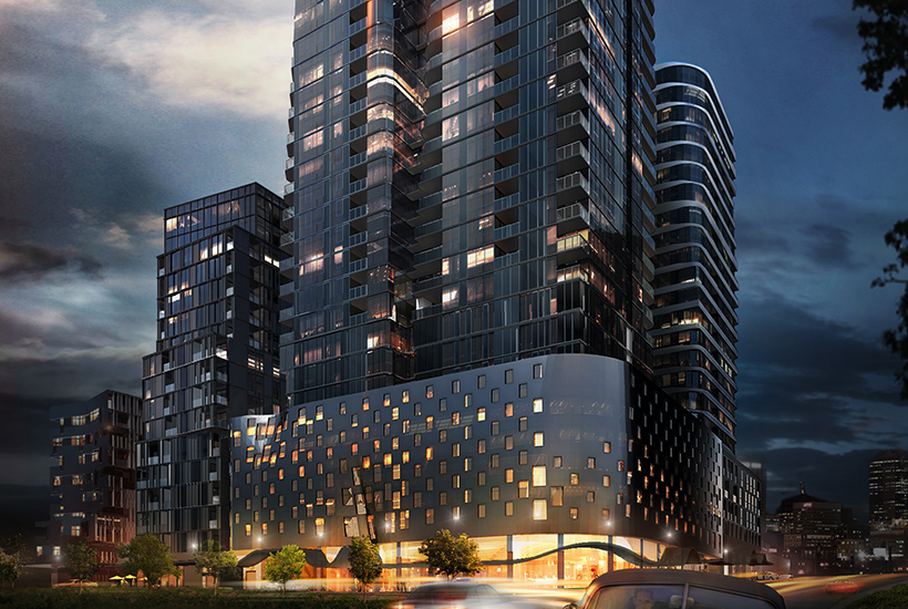 An artist’s impression of the proposed development at Box Hill.