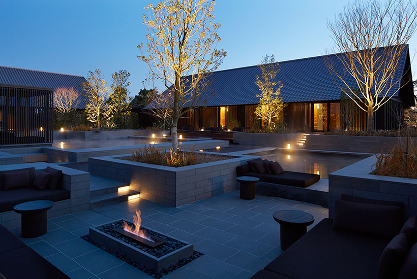 Amanemu’s feature’s stunning outdoor spaces. Photo: Nacasa & Partners
