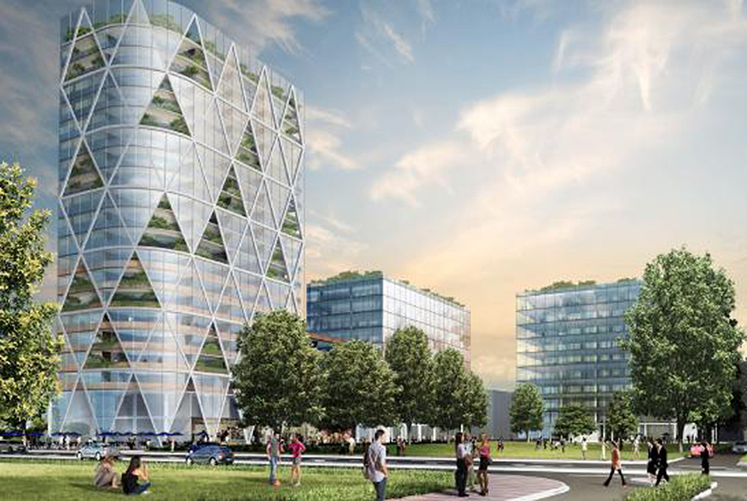 An artist’s impression of the Waterloo Rd development.