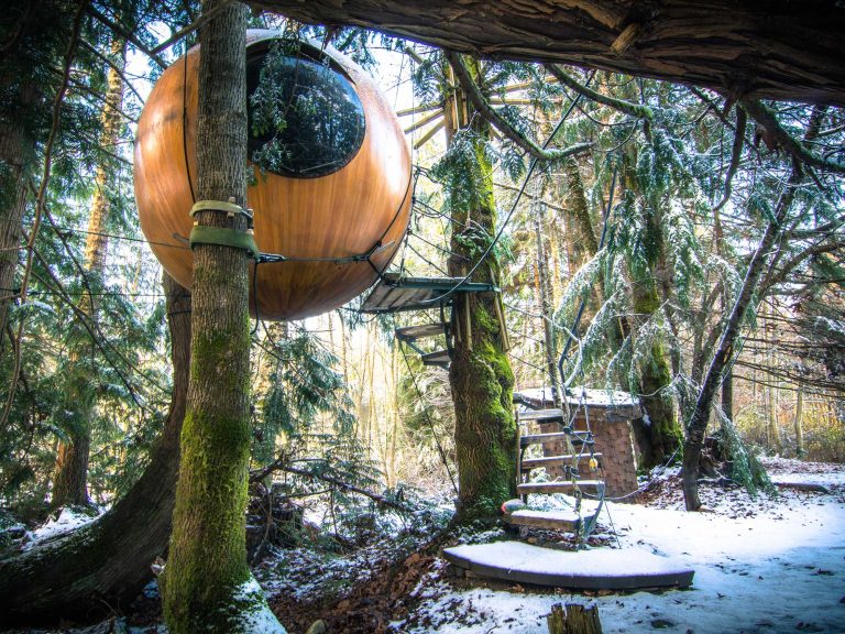 Canadian bubble huts a unique hotel experience