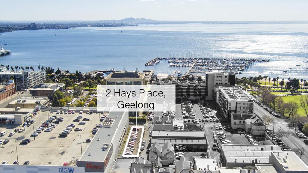 The Geelong car park is set to be turned into seven townhouses.