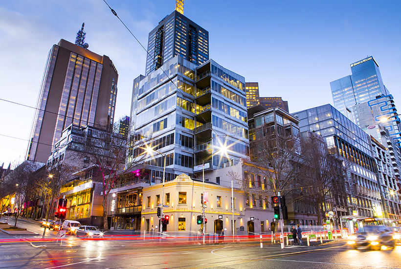 Melbourne’s Duke of Wellington hotel has been sold, along with the building behind it.
