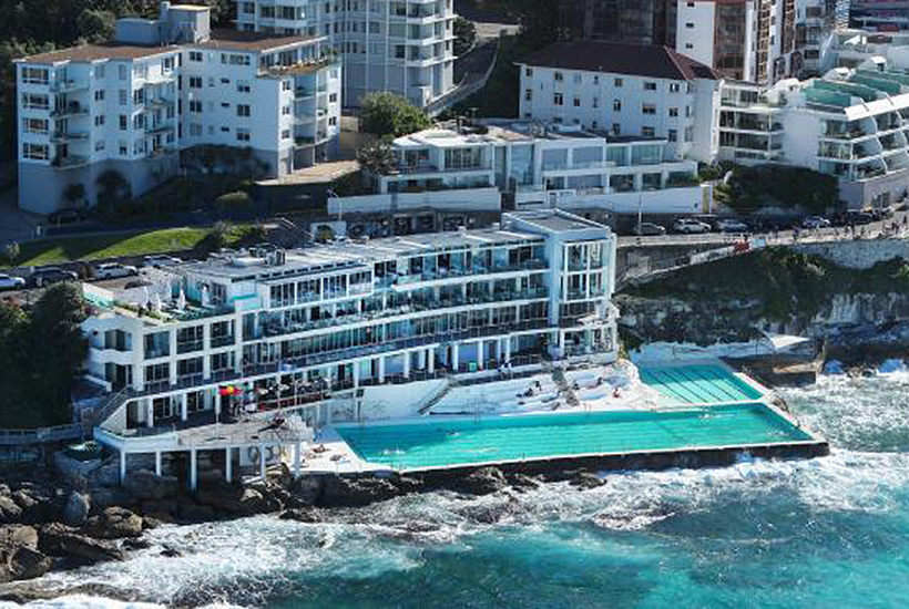 The Icebergs Dining Room and Bar at Sydney’s Bondi Beach.
