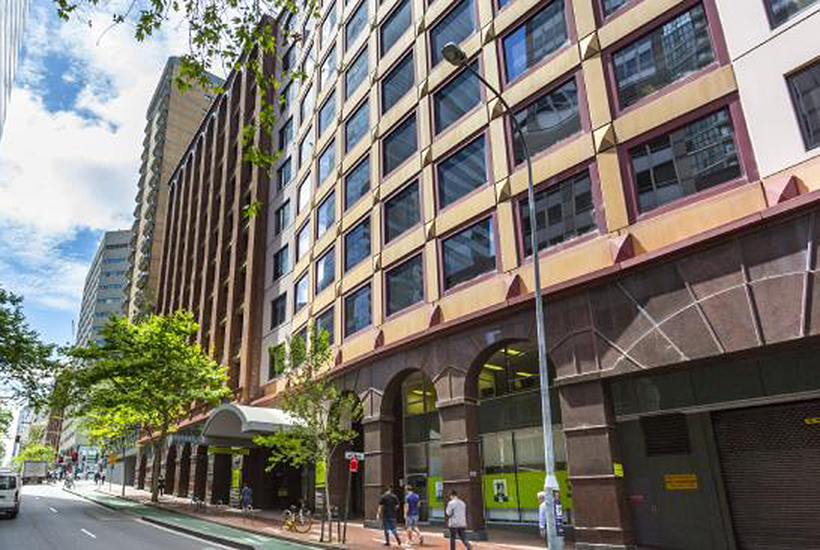 The Credit Suisse-owned building at 400 Kent St, Sydney.
