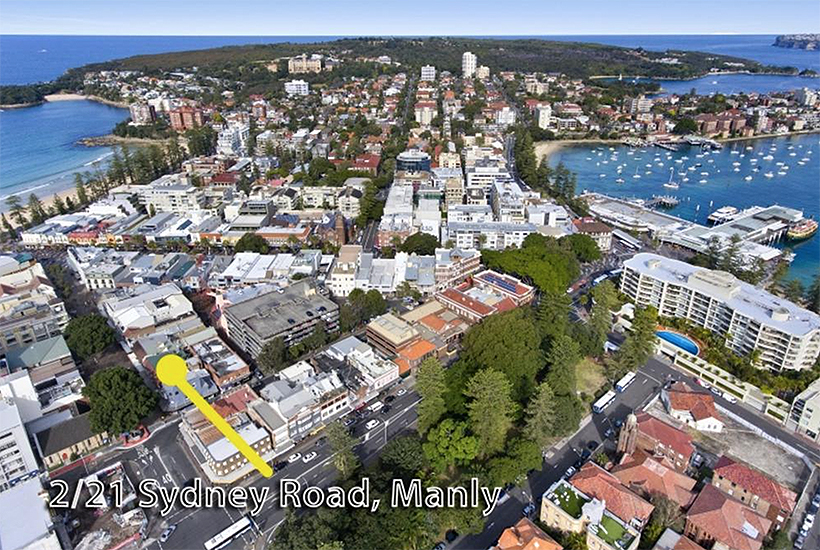 The Liquorland store at 2/21 Sydney Rd, Manly, sold for $2.55m.
