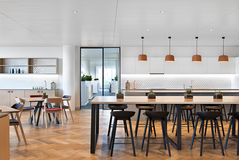 Richard Crookes Constructions’ new office draws inspiration from home. Picture: Nicole England