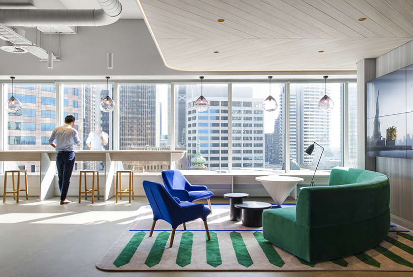Savills’ new office space in Sydney.
