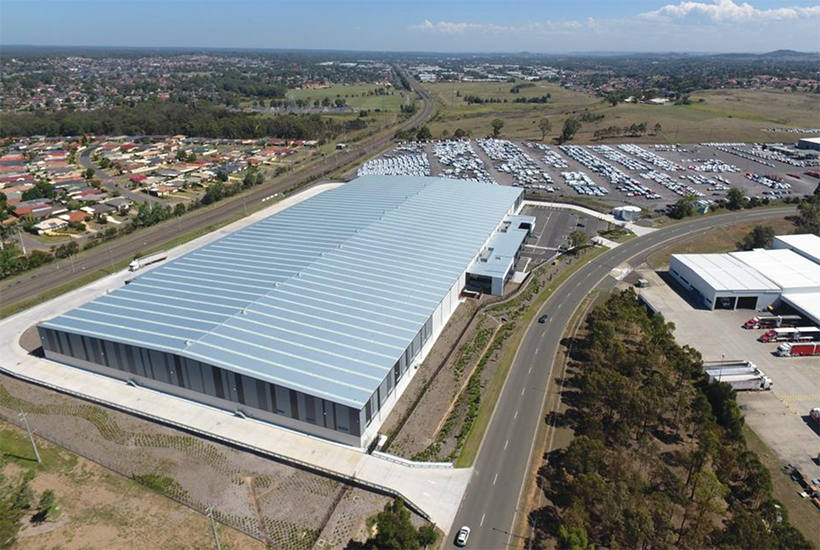 An industrial facility at Ingleburn in Sydney’s West.
