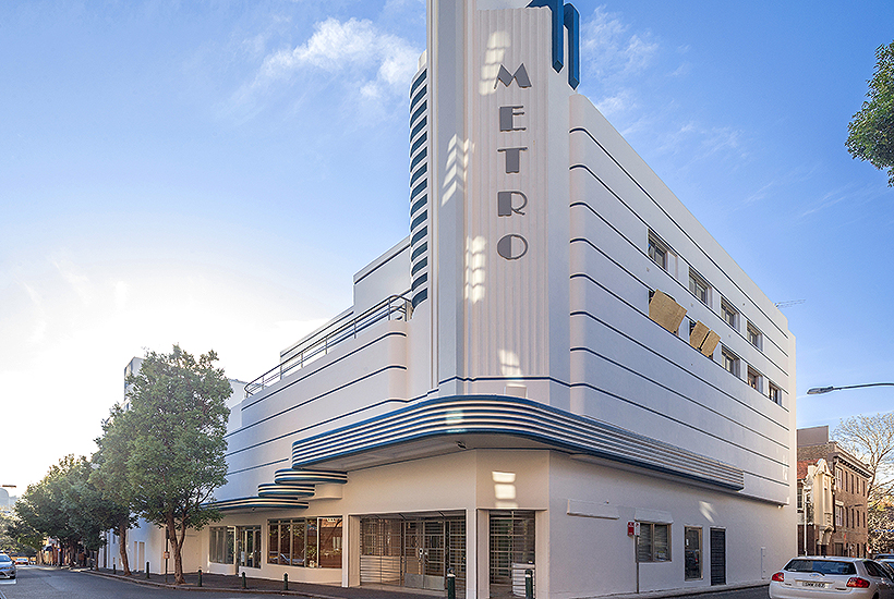 The Metro Theatre in Potts Point, owned by director George Miller, is for sale.
