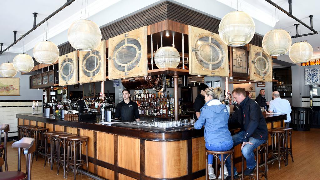The Waterside Hotel’s “Ale House” after it was revamped by Sand Hill Road. Picture: Nicole Garmston